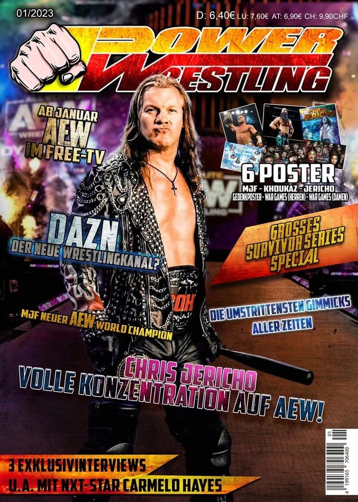 Power Wrestling Magazine January 2023 Magazine PWcatalog