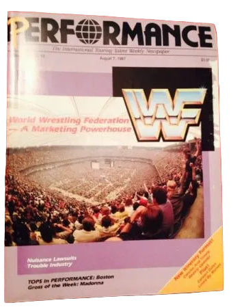 Performance August 7, 1987 (Volume 17, No. 13)