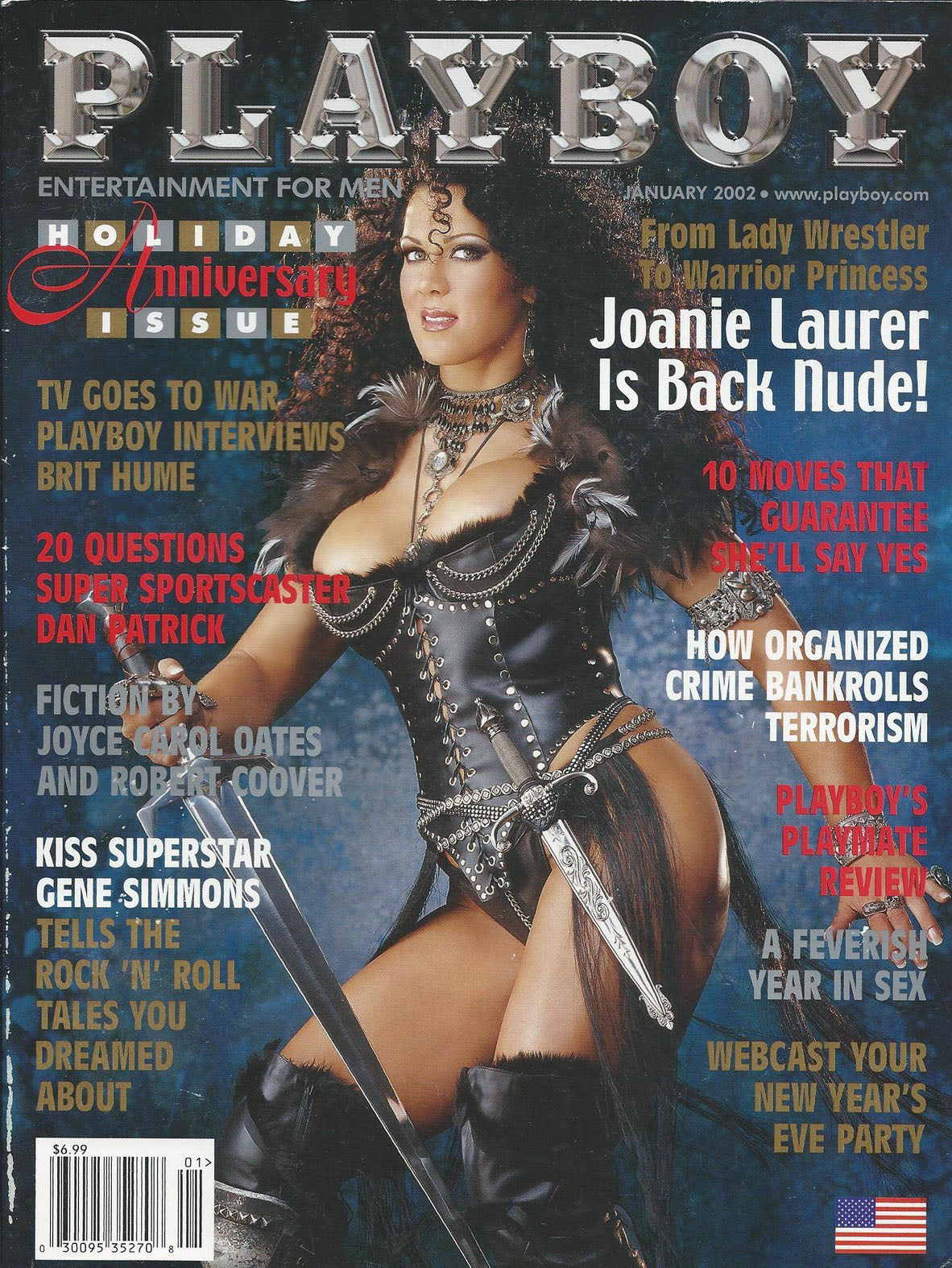 Playboy January 2002 Magazine PWcatalog