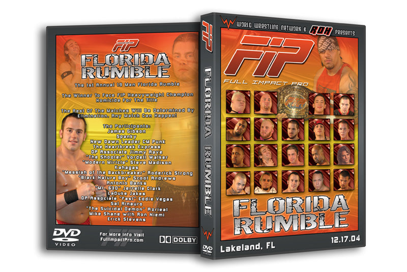 Full Impact Pro 'Florida Rumble' Lakeland, FL 12/17/04 DVD