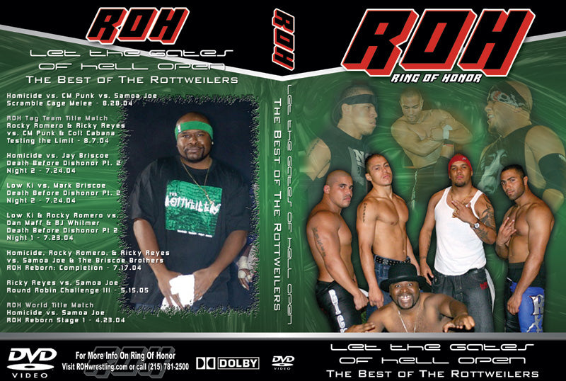 Best of The Rottweilers- Let The Gates Of Hell Open (DVD)