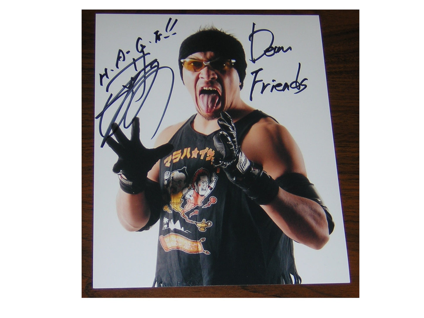Genki Horiguchi Autograph 8 X 10 Photo