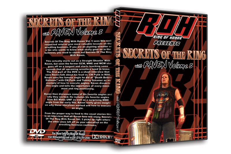 Secrets of the Ring with Raven Vol. 5 (DVD)