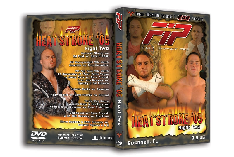 Full Impact Pro ’Heatstroke Night 2’ Bushnell, FL 8/6/05 DVD