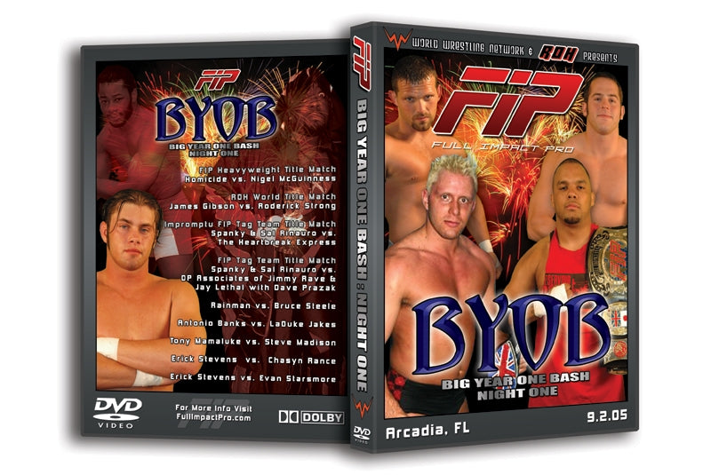 Full Impact Pro 'Big Year One Bash Night 1’ Arcadia, FL 9/2/05 DVD