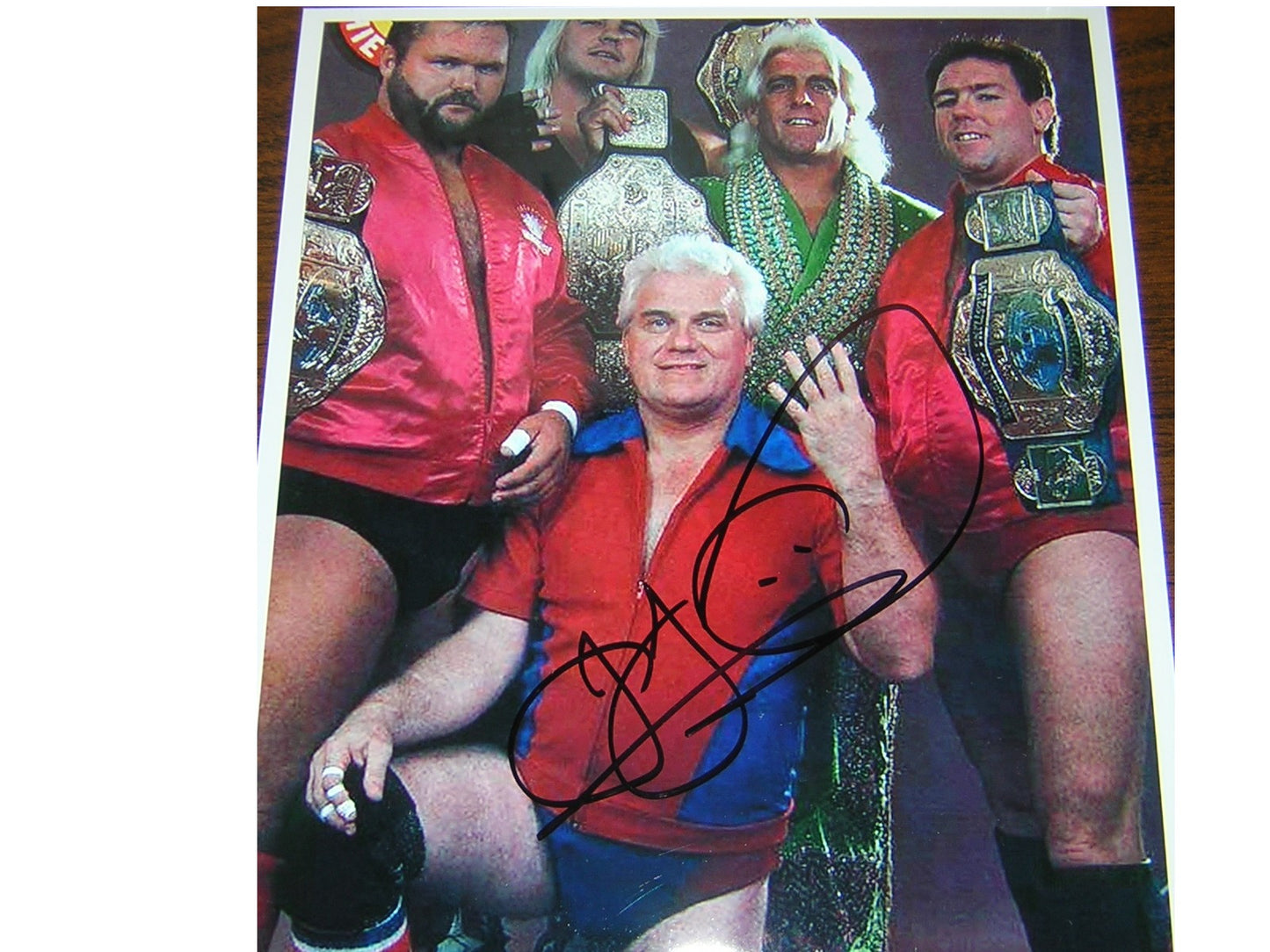 JJ Dillon Autograph 8 X 10 Photo