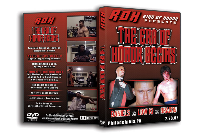 The Era of Honor Begins- Philadelphia, PA 2/23/02 (DVD)
