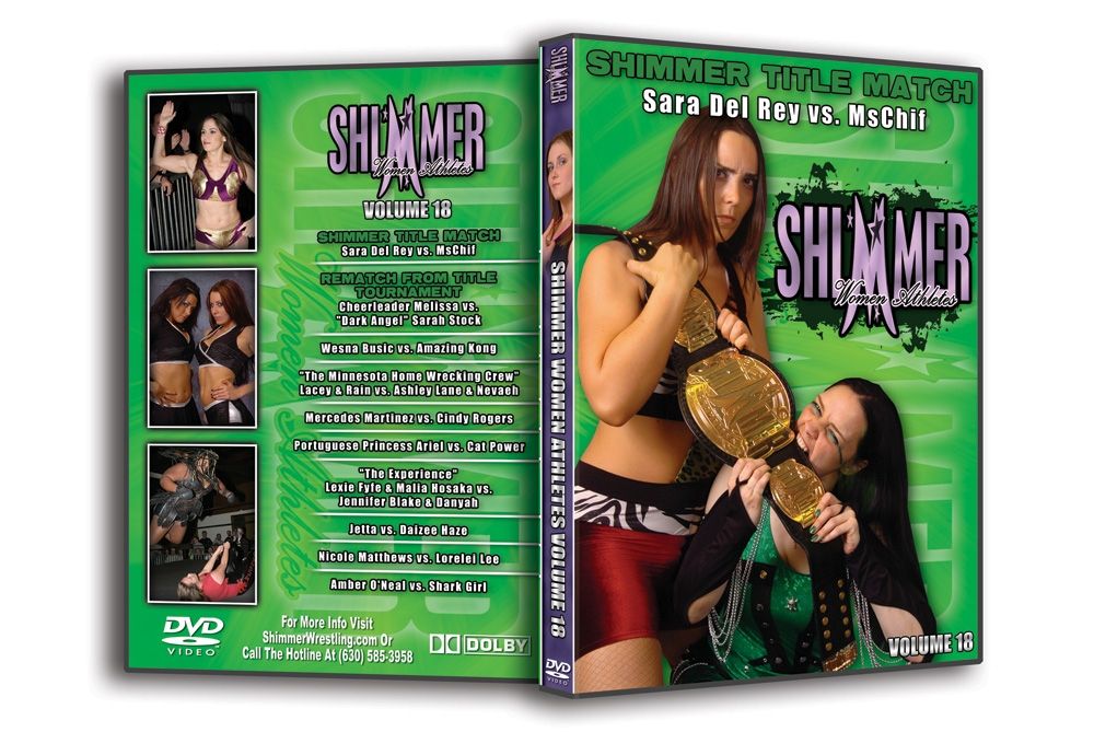 SHIMMER- WOMEN ATHLETES Vol. 18 (DVD)