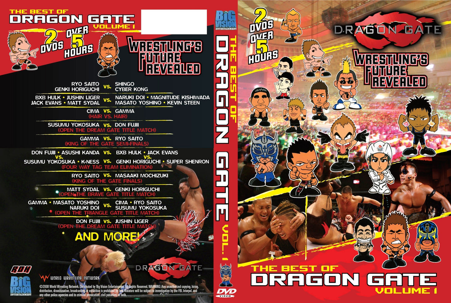 Best of Dragon Gate Vol. 1 (Double DVD Set)