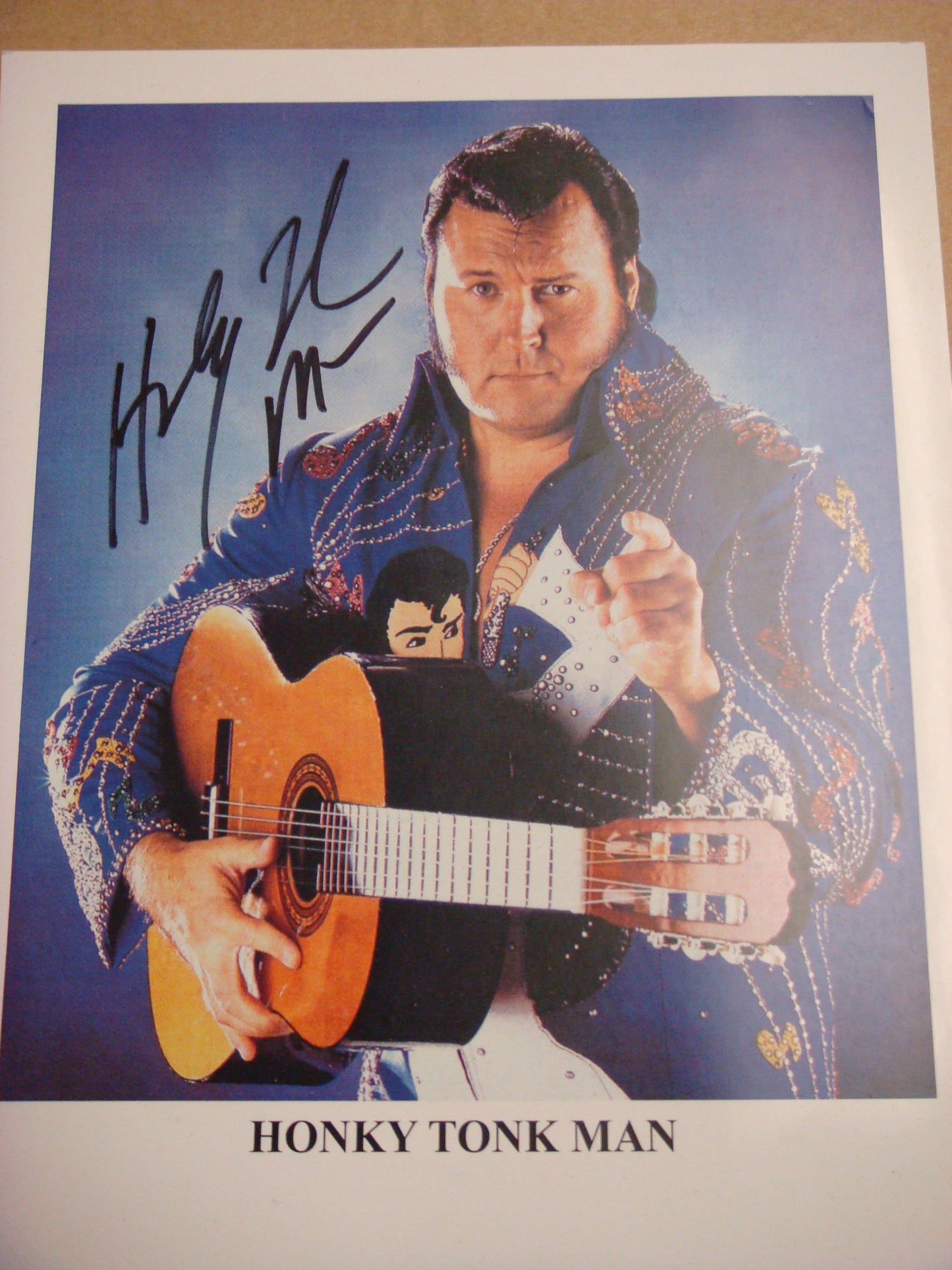 Honky Tonk Man Autograph 8 X 10 Photo