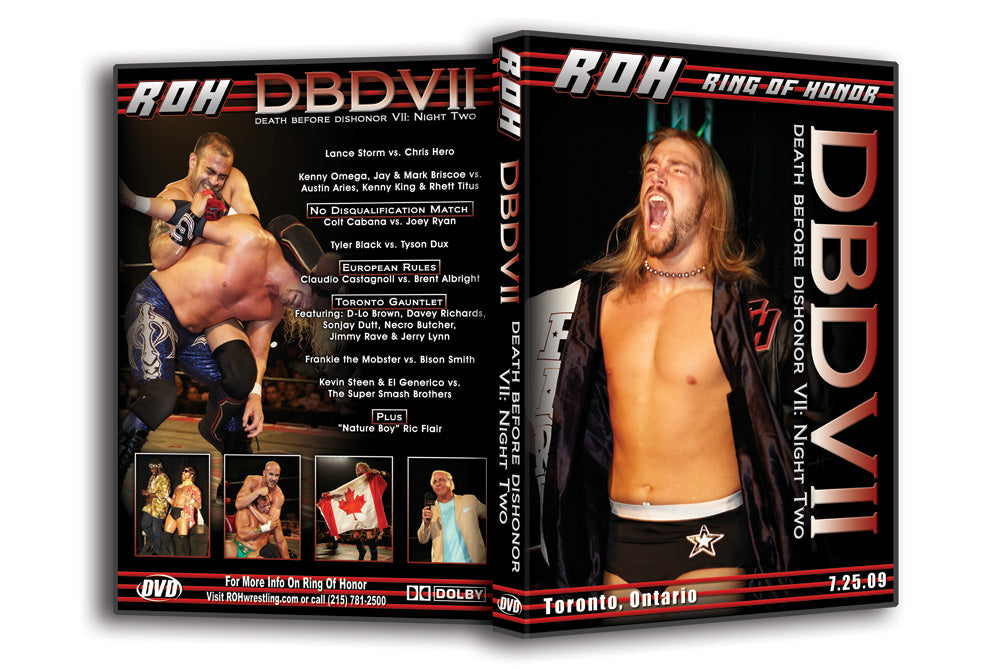 Death Before Dishonor VII Night 2- Toronto, Ontario 7/25/09 (DVD)
