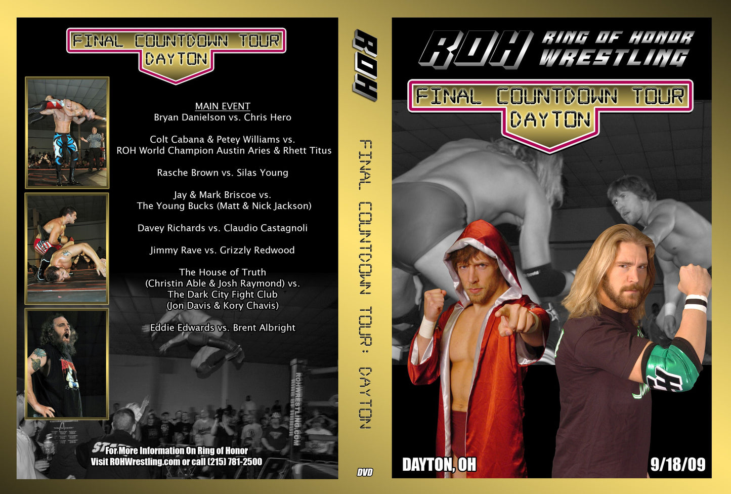 The Final Countdown Tour: Dayton- Dayton, OH 9/18/09 (DVD)
