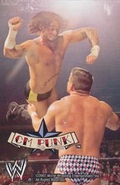 CM Punk 22007 WWE Ice Cream Cut-out Unilever PW Catalog