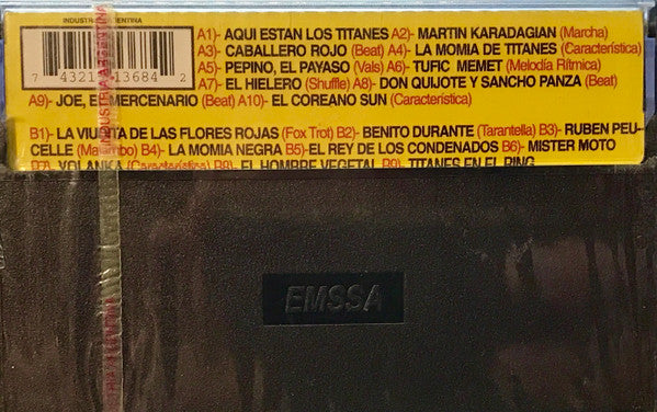Titanes En El Ring 1988 cassette Music CDs PWcatalog