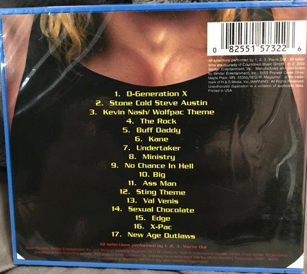 W.O.W. Magazine Entrance Themes 2000 Music CDs PWcatalog