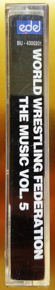 WWF The Music, Vol. 5 Cassette 2001 Music CDs PWcatalog