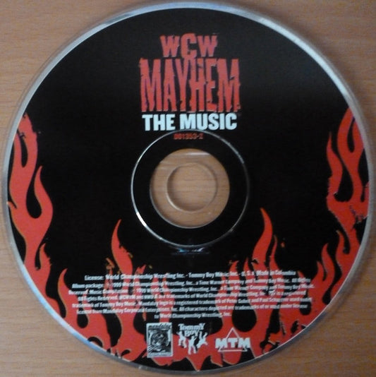 WCW Mayhem: The Music 1999 Music CDs PWcatalog