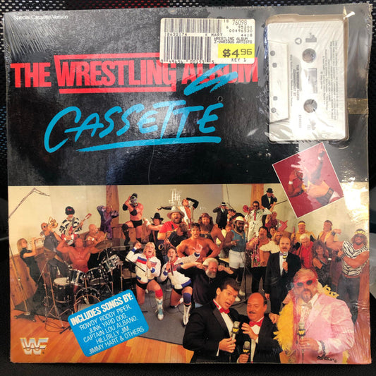 The Wrestling Album Cassette 1985 Music CDs PWcatalog