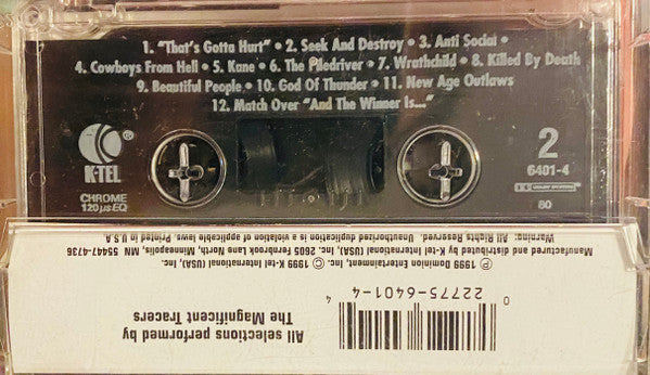 Cassette The Magnificent Tracers – World Of Wrestling Rocks 1999 Music CDs PWcatalog