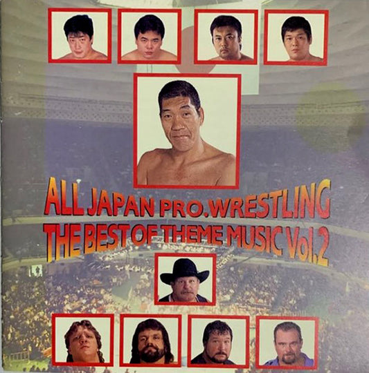 All Japan Pro-Wrestling – The Best Of Theme Music Vol.2 1993 CD from Japan Music CDs PWcatalog