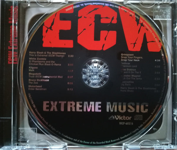 ECW Extreme Music Japan 1998 Music CDs PWcatalog