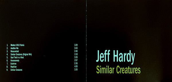 Jeff Hardy Similar Creatures PW Catalog