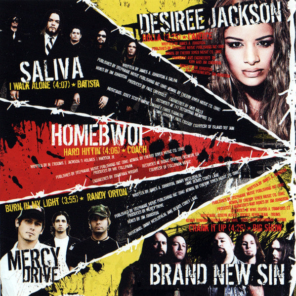 WWE Wreckless Intent 2006 Music CDs PWcatalog