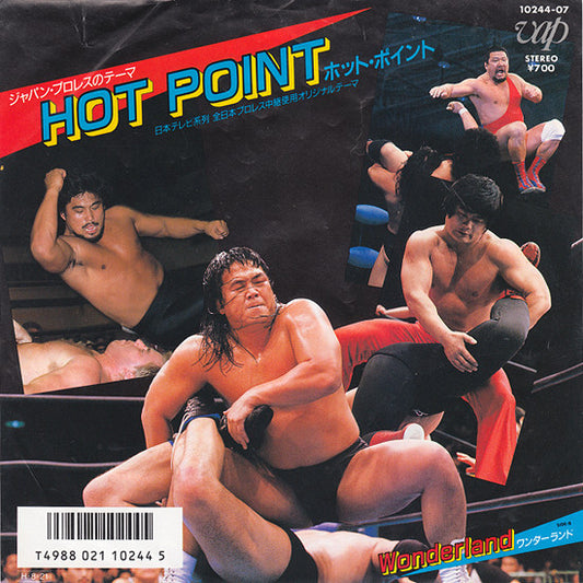 AJPW Hot Point = ホット・ポイント / Wonderland = ワンダーランド 1986 Vinyl from Japan
