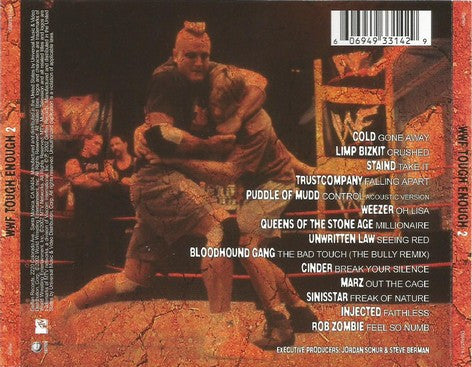WWE Tough Enough 2 Music CDs PWcatalog
