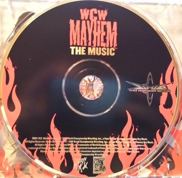 WCW Mayhem The Music 1999 Music CDs PWcatalog