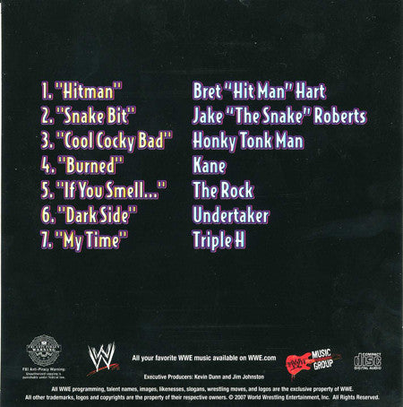 WWE WrestleMania Classics: The Music 2007 Music CDs PWcatalog