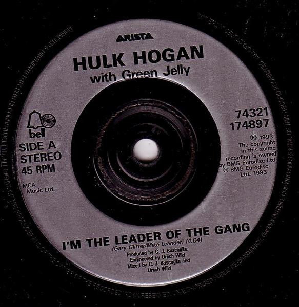 Hulk Hogan And The Wrestling Boot Trash Can Band 1993 Leader of the Gang Music CDs PWcatalog