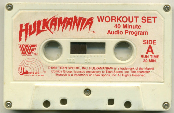 Hulk Hogan – Hulkamania Workout Set 1985 Music CDs PWcatalog