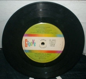 Titanes En El Ring 1972 EP Music CDs PWcatalog