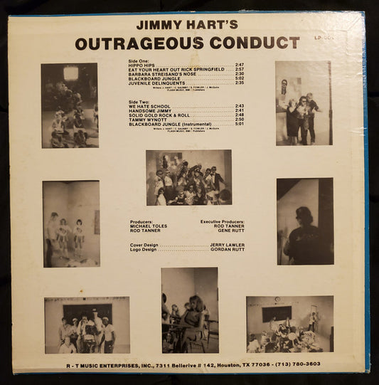 Jimmy Hart Outrageous Conduct 1985 Vinyl Music CDs PWcatalog
