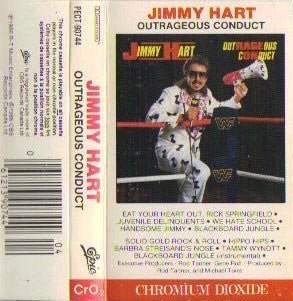 Jimmy Hart Outrageous Conduct 1986 Cassette From Canada