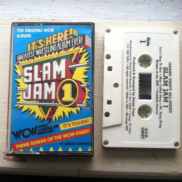 Cassette WCW 1992 The Grand Theft All Star Band – Slam Jam 1 Music CDs PWcatalog