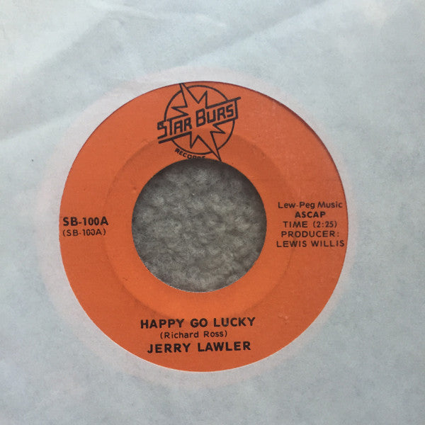 Jerry Lawler Happy Go Lucky & If We Don't Make It Better Vinyl 7` Music CDs PWcatalog