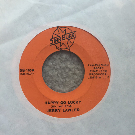 Jerry Lawler Happy Go Lucky & If We Don't Make It Better Vinyl 7` Music CDs PWcatalog