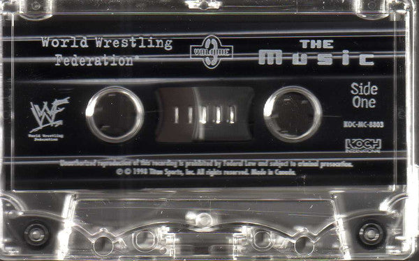 WWE The Music Vol. 3 Cassette 1998 Music CDs PWcatalog