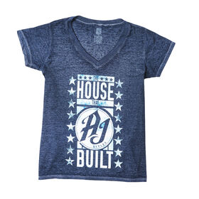 AJ Styles "The House that AJ Styles Built" Acid Wash Women's T-Shirt T-Shirt PW Catalog