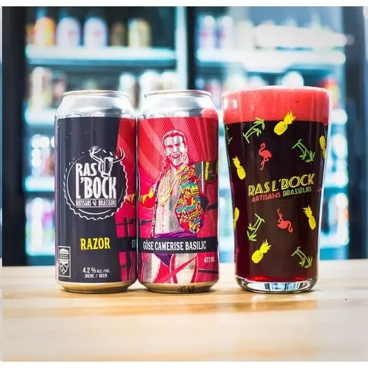 Razor Ramon Raslbock IPA Beer can from Canada PW Catalog