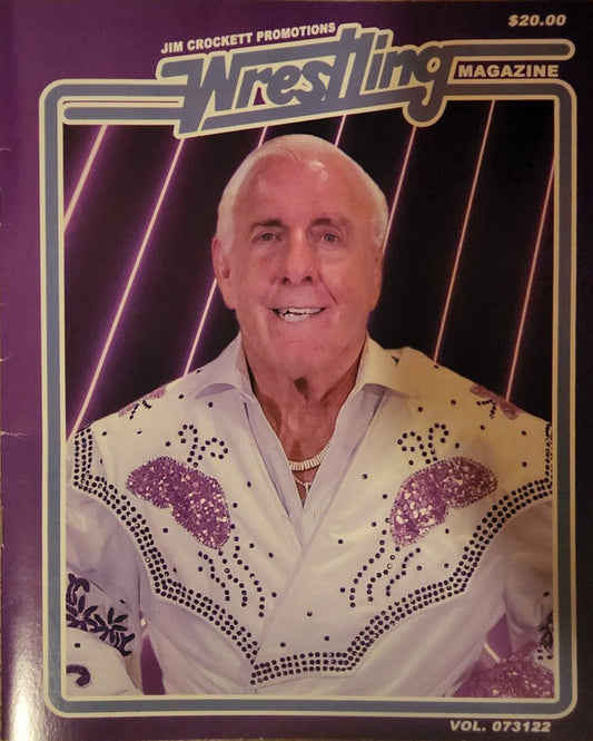 Ric Flair's last match magazine Magazine PWcatalog