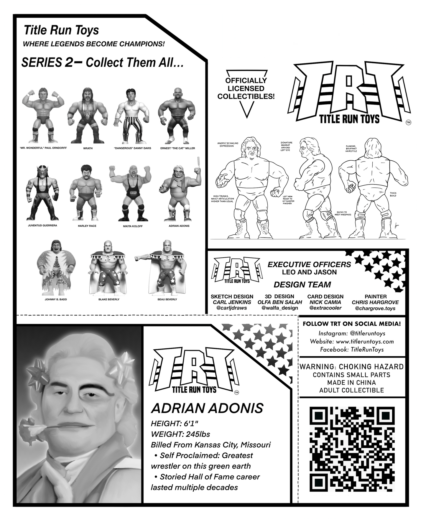 Title Run Toys Series 2 Adrian Adonis