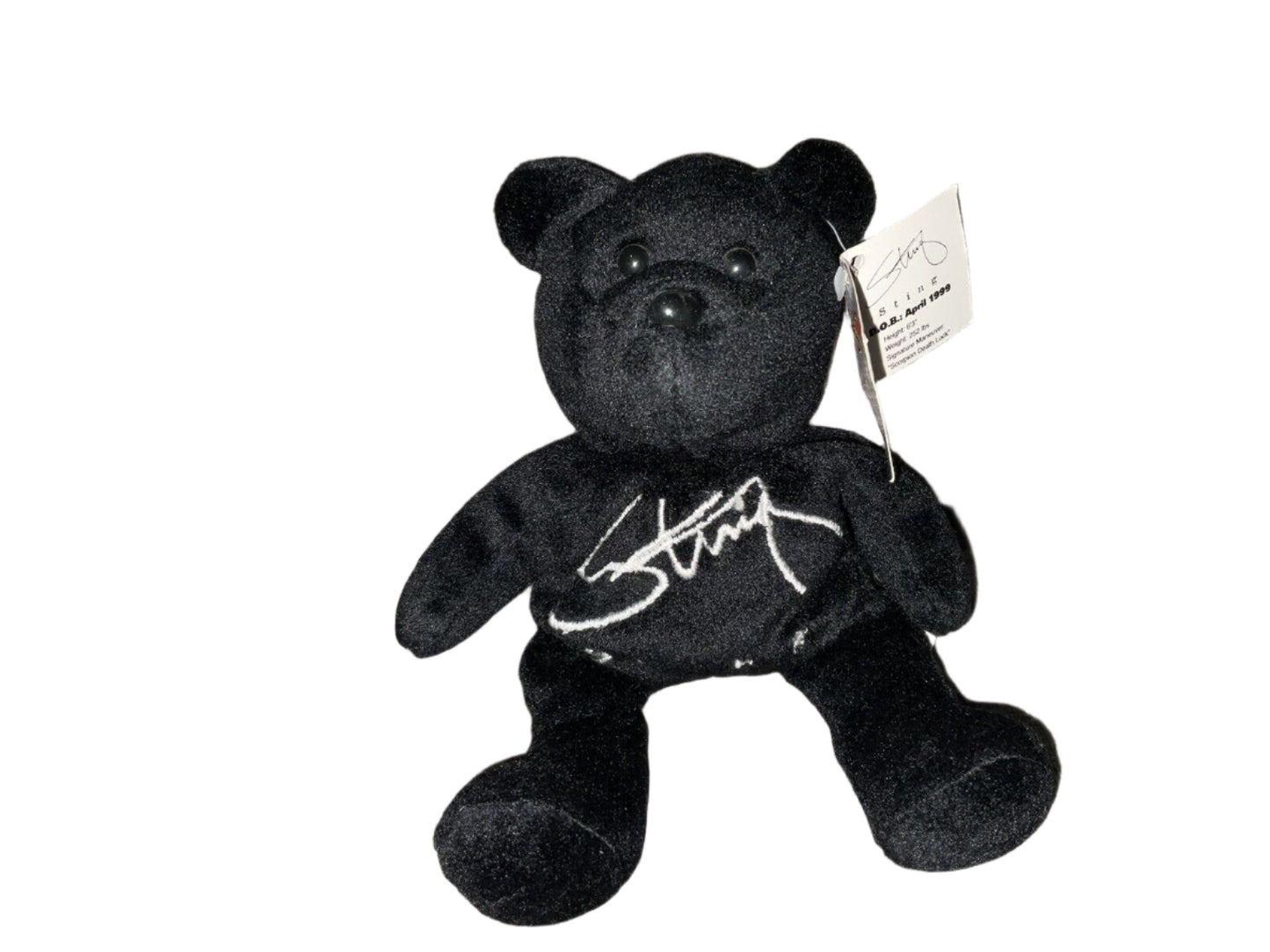 WCW Sting Nitros Bears & Wolves 9" Beanie Bear 1999 by Racing Champions Pwcatalog