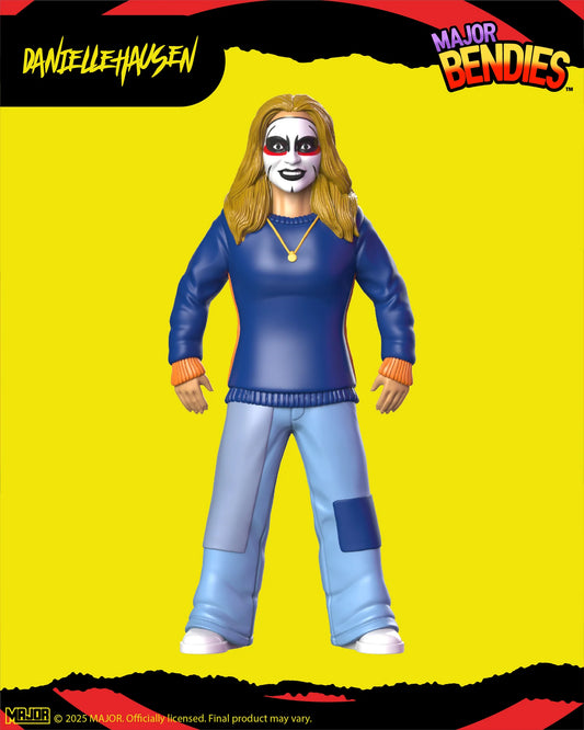 Major Wrestling Figure Podcast Major Bendies Daniellehausen (Topanga, Danielle Fishel) Action & Toy Figures PWcatalog