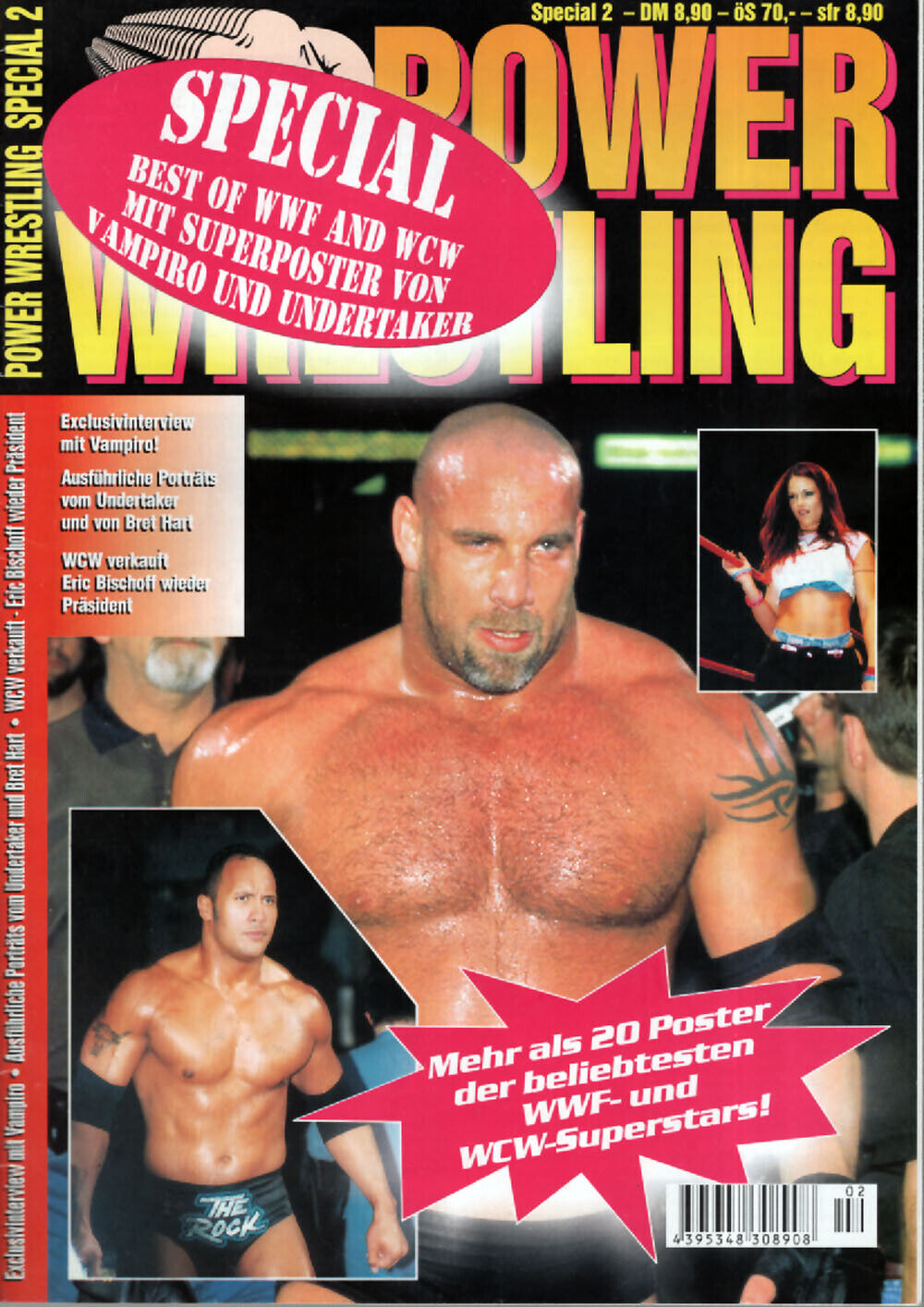 Power Wrestling Special #2 Best of WWF and WCW Magazine PWcatalog