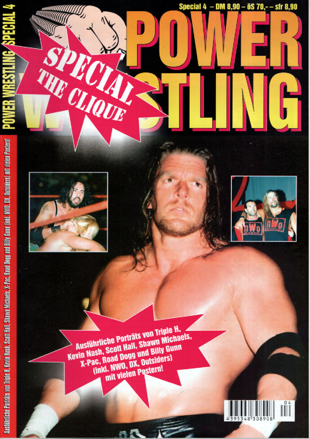 Power Wrestling Special #4 The Clique Magazine PWcatalog