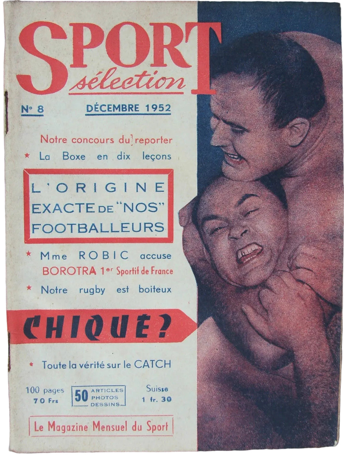 Sport Sélection N° 8 December 1952 from France