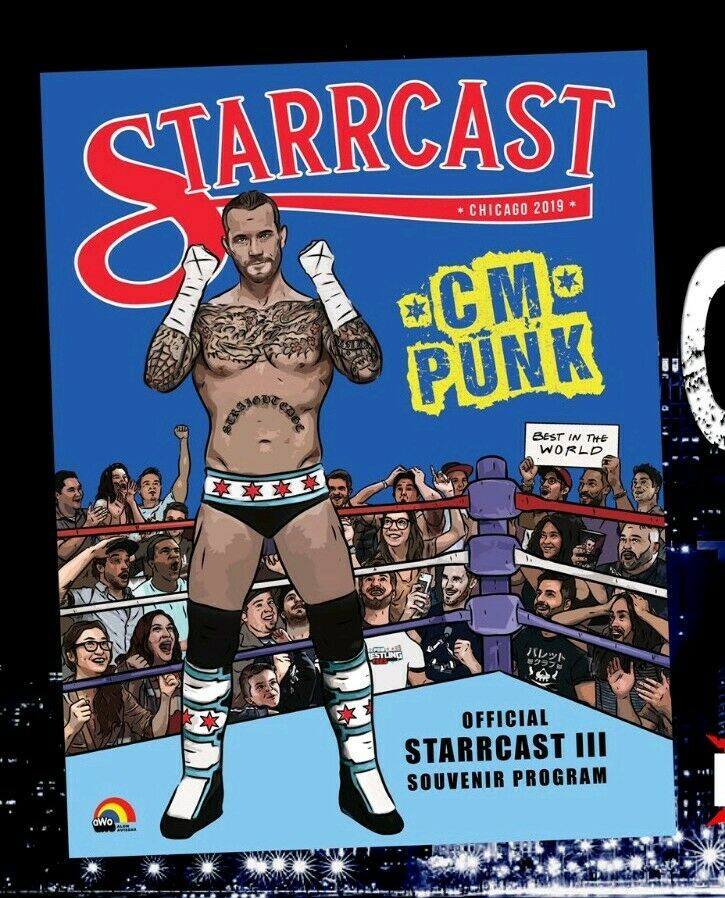 Starrcast III Program CM Punk Magazine PWcatalog
